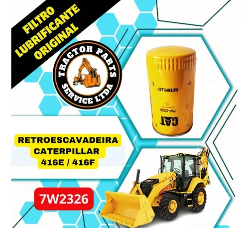 Filtro Lubrificante Original Cat 416E - Peça 7W2326 - Imagem 3