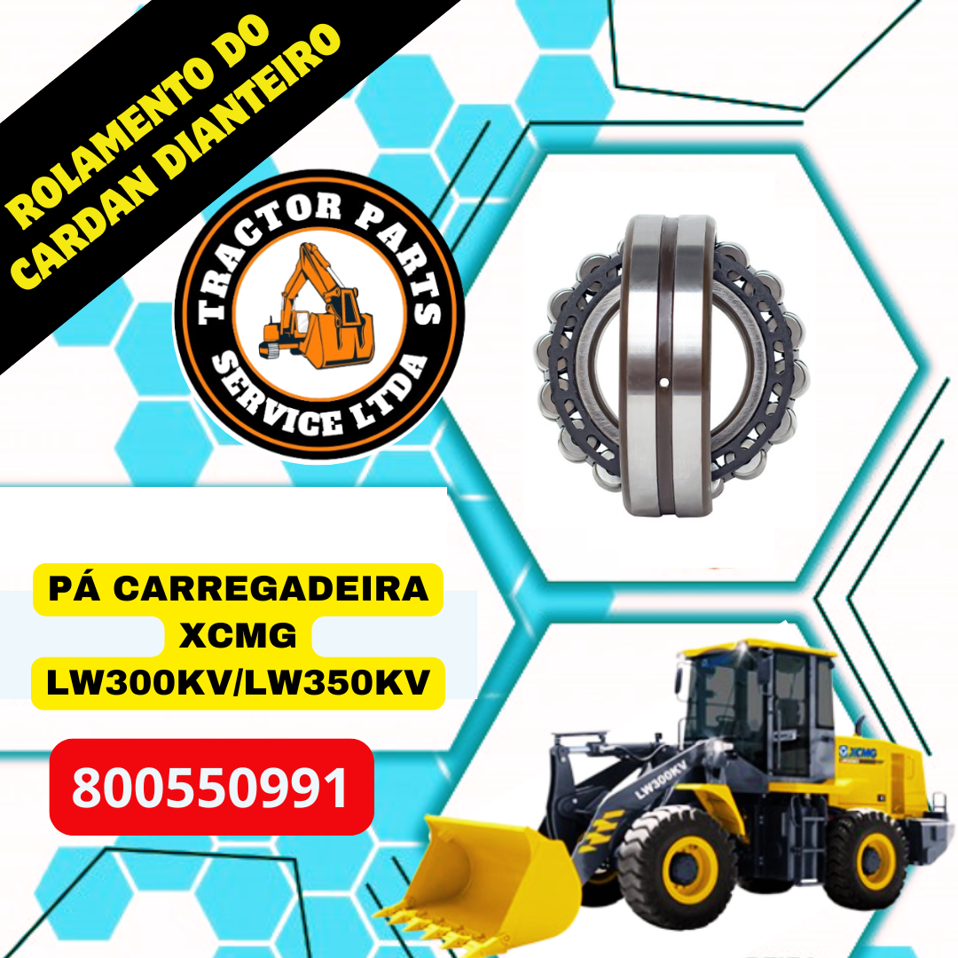 Rolamento do Cardan Dianteiro XCMG LW300KV / LW350KV 800550991 - Imagem 3