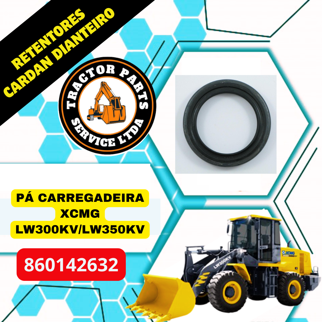 Kit (2) Retentores Cardan Dianteiro Xcmg Lw300kv 860142632 - Imagem 4